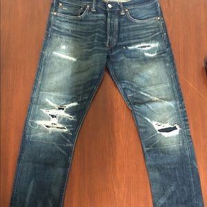 RRL slim narrow denim 32x30